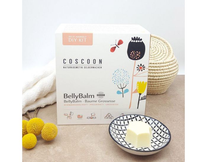 COSCOON Baume Bio Femme Enceinte - Coffret Cosm�tique Maison