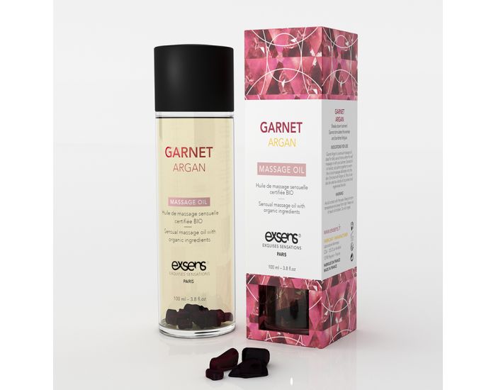  EXSENS Huile Massage Argan Anti-Stress Bio - 100 ml