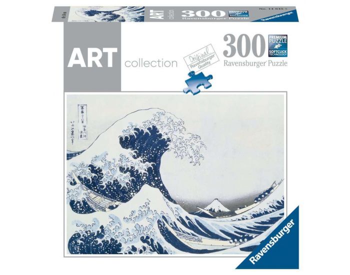 RAVENSBURGER Puzzle Vague de Kanagawa - 300 pi�ces - D�s 8 ans 
