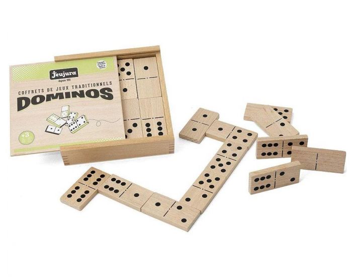 JEUJURA Jeu de Grands Dominos - D�s 3 ans