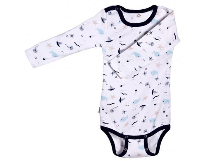 IOBIO Body Manches Longues en Coton Bio - St-Malo