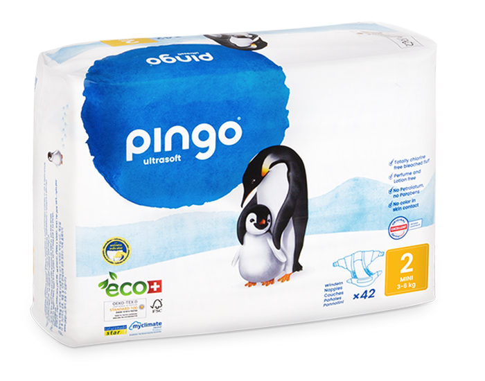 PINGO Pack x4 Couches Écologiques Ultra Soft