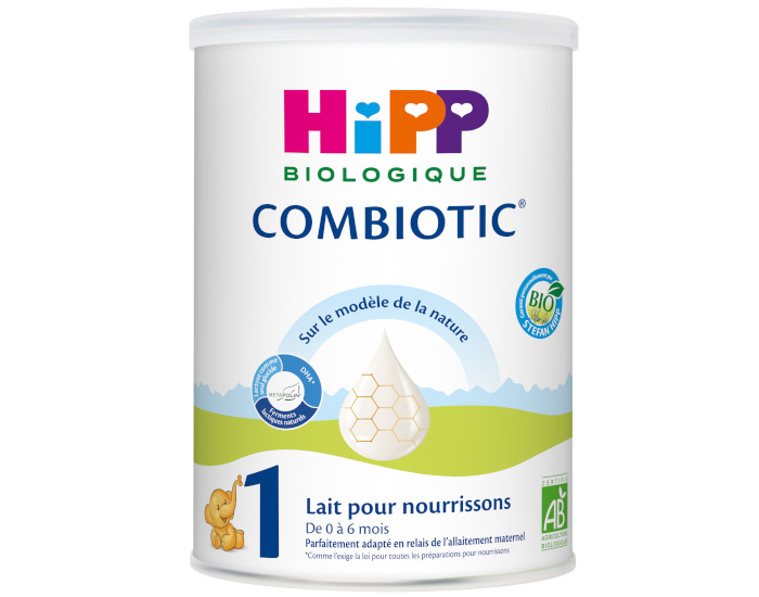 HIPP Lait pour Nourrisson 1 Combiotic - De 0 à 6 mois - 800g