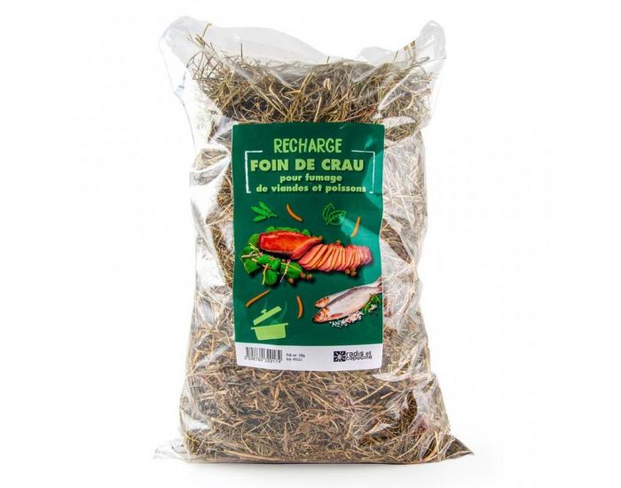RADIS ET CAPUCINE Recharge Foin de Crau Bio pour Fumage - 500 gr