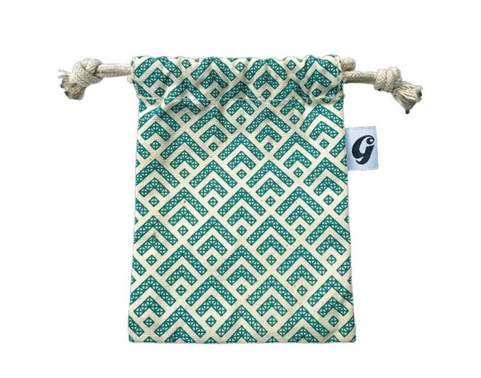 GASPAJOE Pochette en Coton Bio - Icy - Petit Mod�le