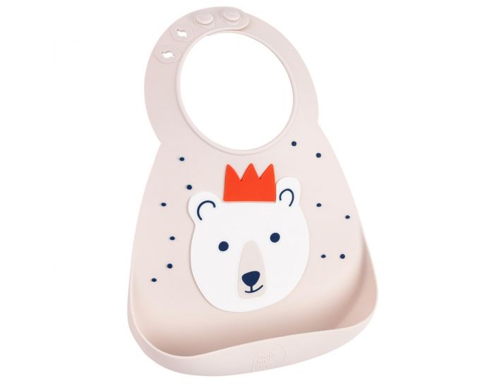 MAKE MY DAY Bavoir R�cup�rateur En Silicone Souple