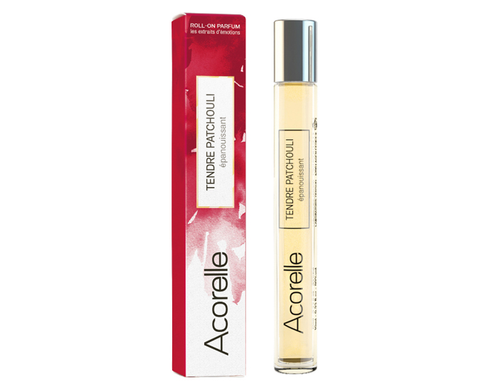 ACORELLE Roll on Eau de Parfum Biologique - Patchouli Essentiel - 10 ml