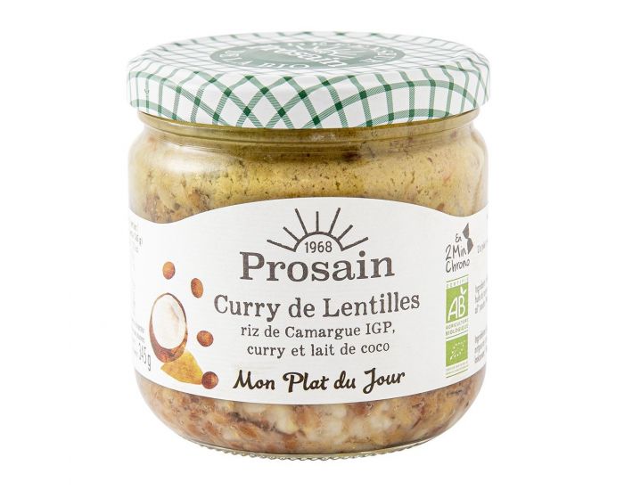 PROSAIN Curry de Lentilles � l'Indienne - 38.8cl 