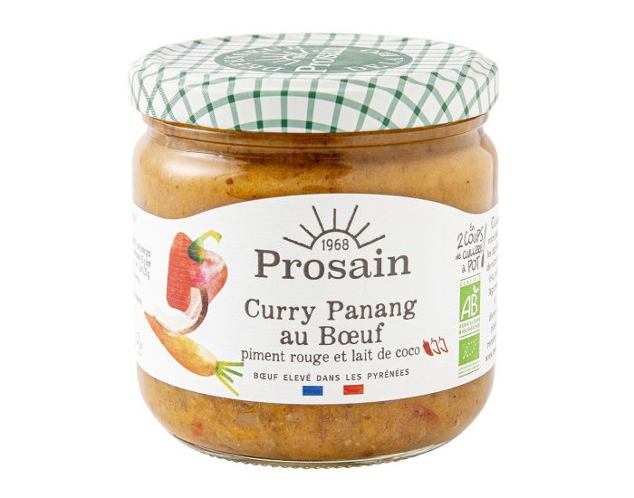 PROSAIN Curry Panang au Boeuf Piment Rouge et Lait de Coco - 350g