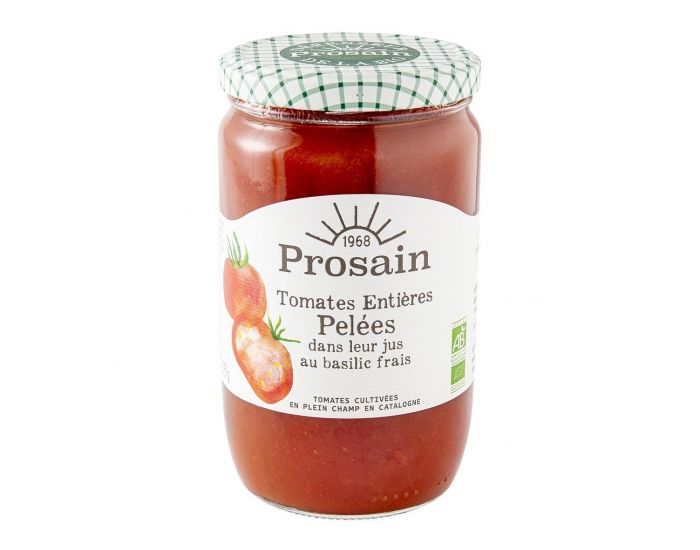PROSAIN Tomates Entires Peles et Basilic - 72cl