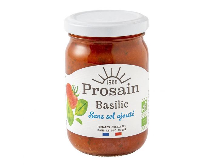 PROSAIN Sauce Tomate-Basilic Sans Sel Ajout� - 200g 