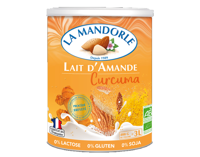 LA MANDORLE Lait d'Amande Curcuma en Poudre - 400g