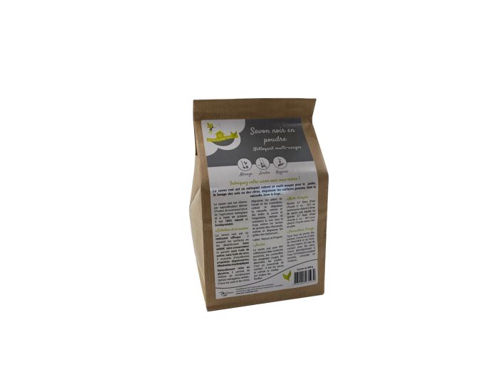 ECO-CONSEILS Savon Noir en Poudre - Sachet - 350g
