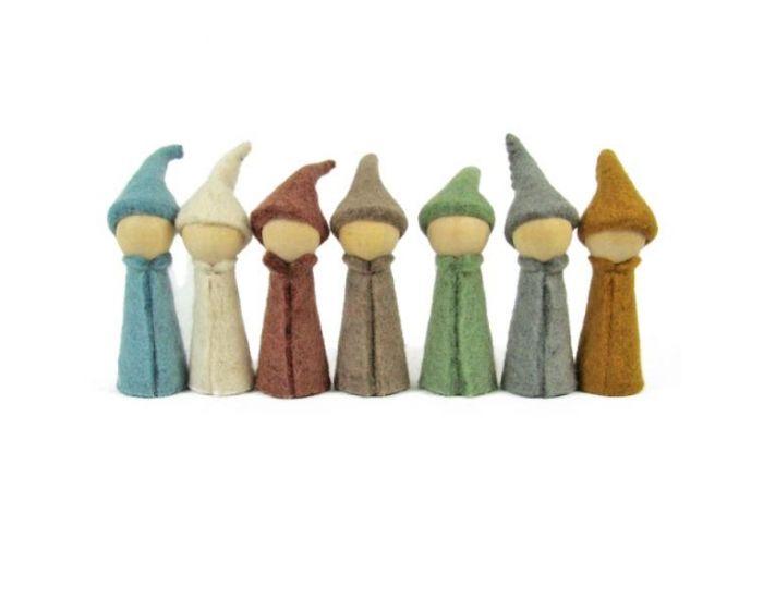PAPOOSE TOYS Gnomes Earth - Set de 7 - Ds 3 ans