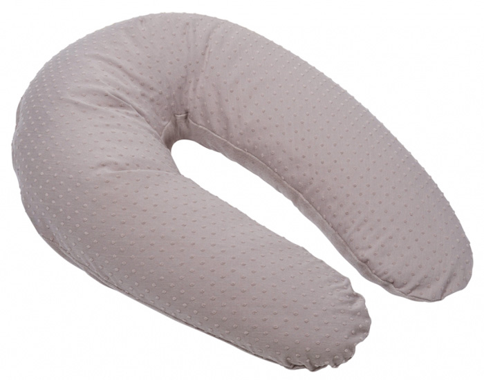 BABYMOOV Coussin de Maternit� et d'Allaitement Plumetis Taupe