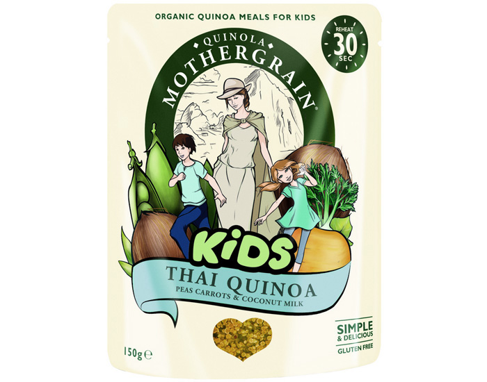 QUINOLA KIDS Menu Express Quinoa Tha - 150 g - Ds 3 ans