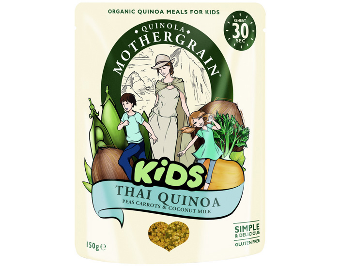 QUINOLA KIDS Menu Express Quinoa Tha� - 150 g - D�s 3 ans
