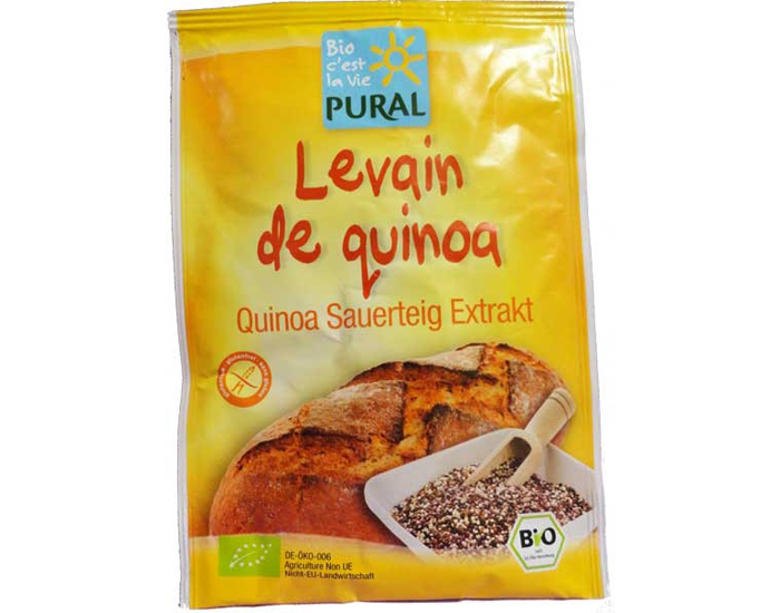 PURAL Levain de Quinoa Sans Gluten - 20 g
