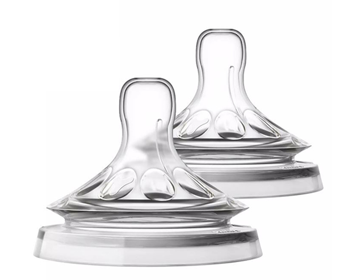 AVENT Lot de 2 Ttines Natural - Fente en Y  Dbit Liquide paissi