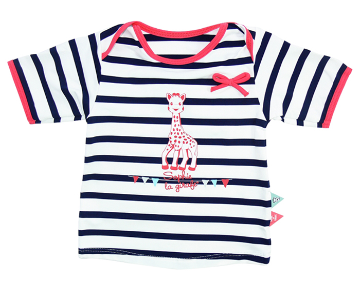 MAYOPARASOL Top Anti-UV Fille Sophie La Girafe - Croisi�re
