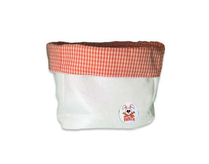 PAPATE Panier de Rangement en Coton Bio 