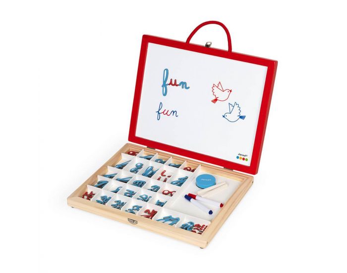 JANOD Mallette de Lettres Cursives 4 en 1 - D�s 3 ans