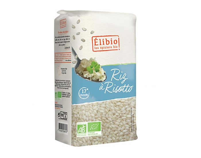 ELIBIO Riz pour Risotto Bio - 500g