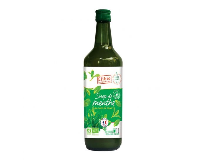 ELIBIO Sirop de Menthe Bio - 1L