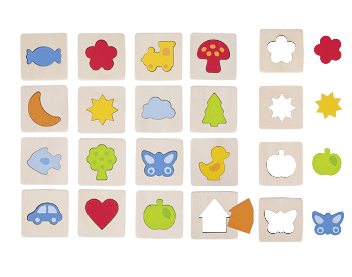 GOKI Mmo Tactiles des Formes - Ds 3 ans