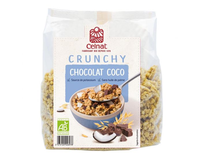 CELNAT Crunchy Chocolat-Noix De Coco - 500g