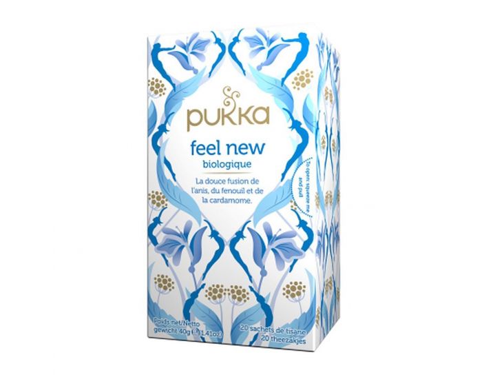 PUKKA Infusion Bio Feel New - Anis, Fenouil et Cardamome - 20 sachets