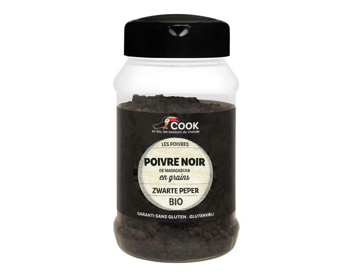 COOK Poivre Noir de Madagascar en Grains Bio - 200g