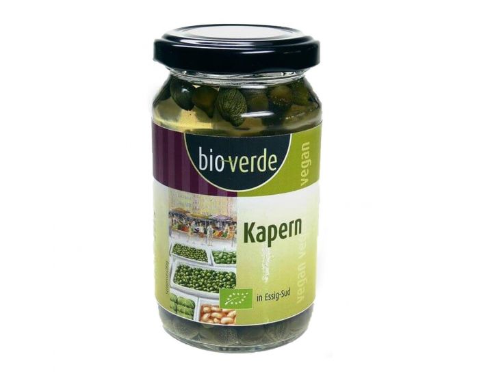 BIO VERDE C�pres BIO Alla Calabrese Marin�es au Vinaigre - 180g