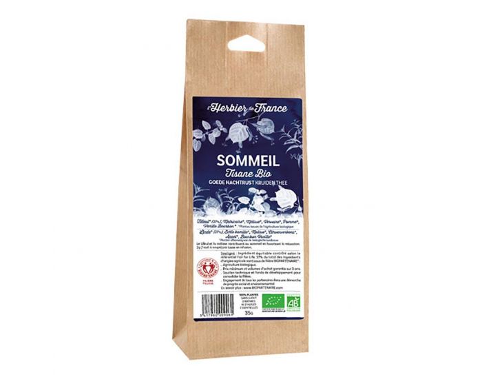 L'HERBIER DE FRANCE M�lange Infusion Sommeil 35g bio