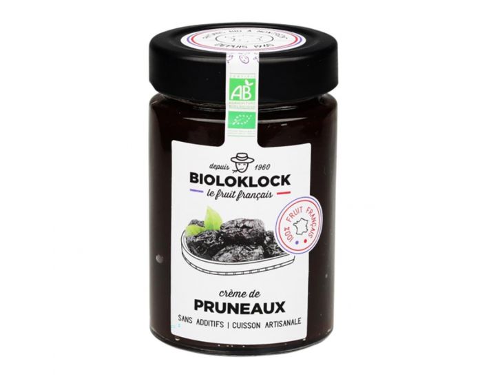 BIOLO'KLOCK Crme de Pruneaux Bio - 230g