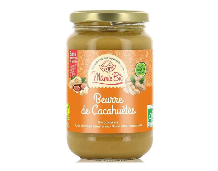 MAMIE BIO Beurre de Cacahu�tes 100% - 350g