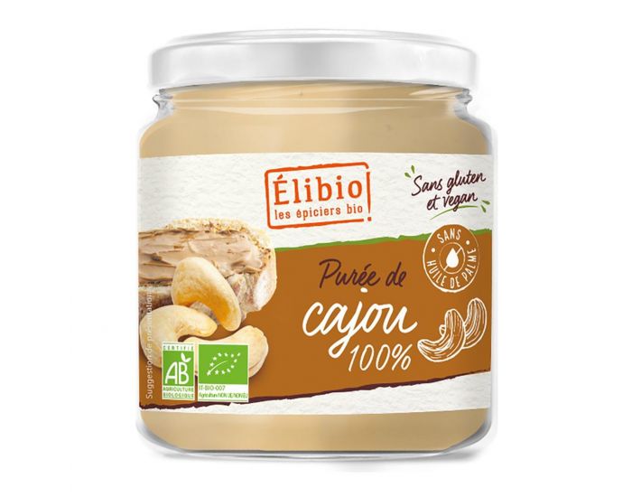 ELIBIO Pure Noix de Cajou Bio - 350g