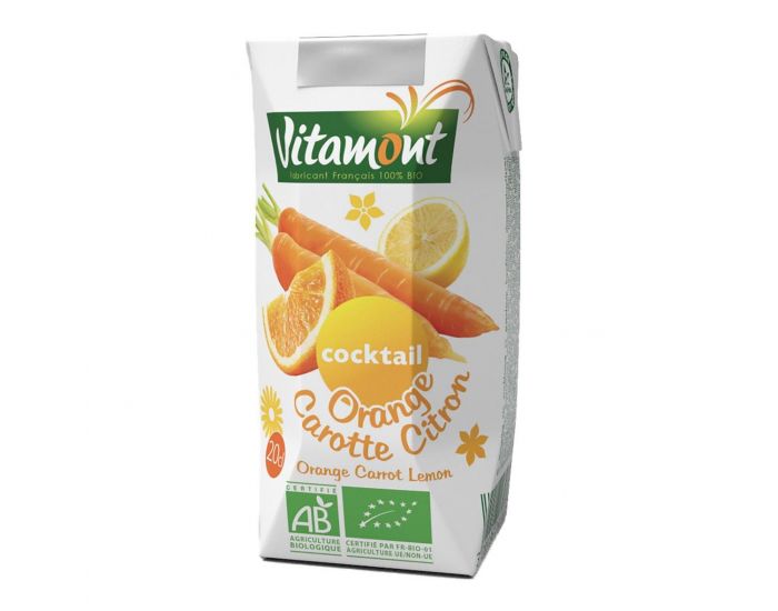 VITAMONT Cocktail Orange Carotte Citron Tetra - 20cl