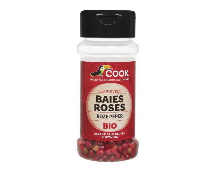 COOK Baies Roses Entires Bio - 20g 