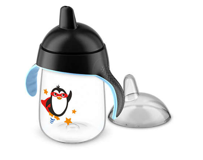 AVENT Tasse  Bec Anti-Fuites Pingouins - 340ml - Ds 18 mois