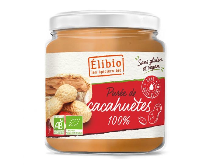 ELIBIO Pure de Cacahutes Bio - 350g