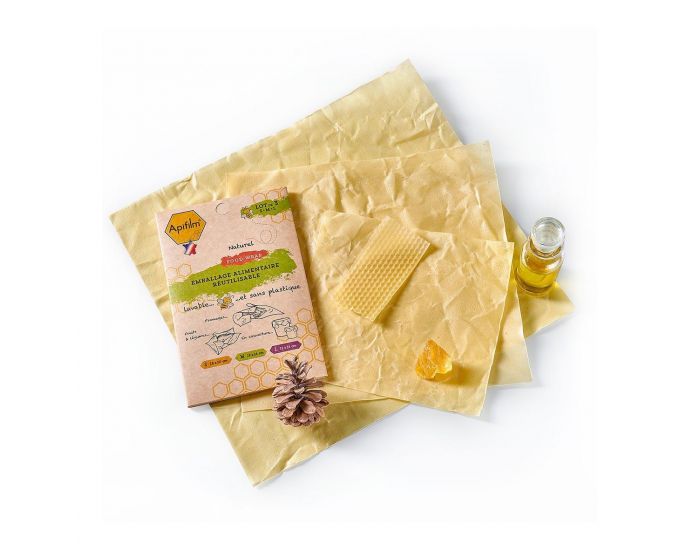 APIFILM Emballage alimentaire r�utilisable lot de 3 S-M-L
