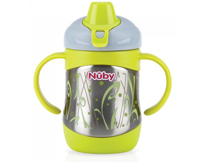 NUBY Gourde Thermos en Acier Inox - 220 ml