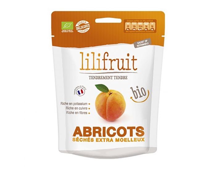LILIFRUIT Abricots Schs Moelleux Bio - 150g 