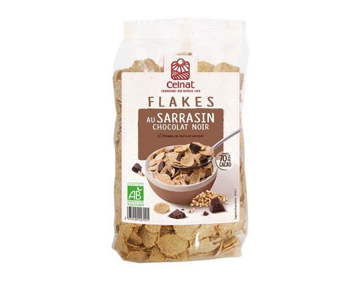 CELNAT Flakes De Sarrasin Au Chocolat - 300g