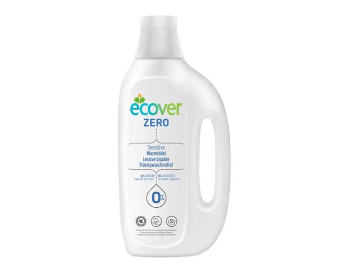 ECOVER Lessive liquide sensitive sans parfum 1,5l