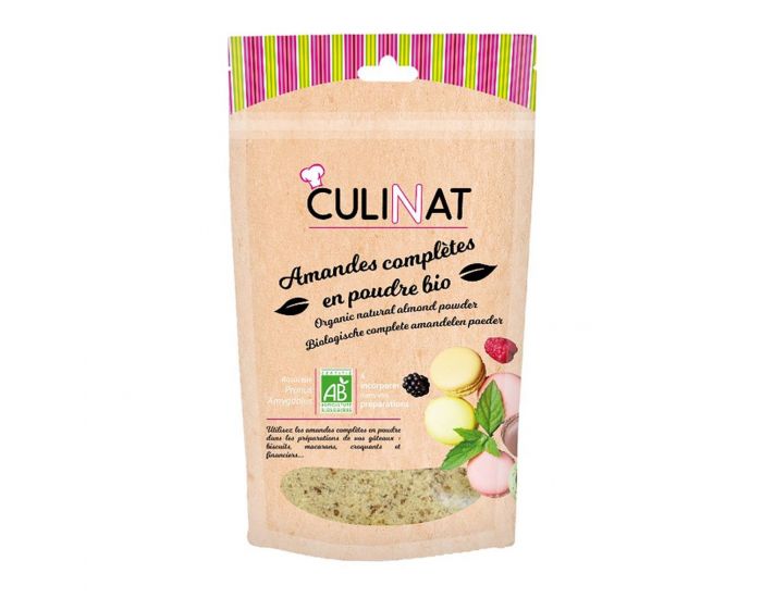 CULINAT Poudre D'Amandes Compl�tes - 125g 