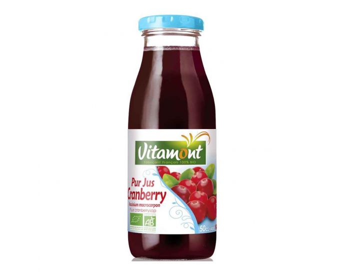 VITAMONT Pur Jus de Cranberry - 50cl