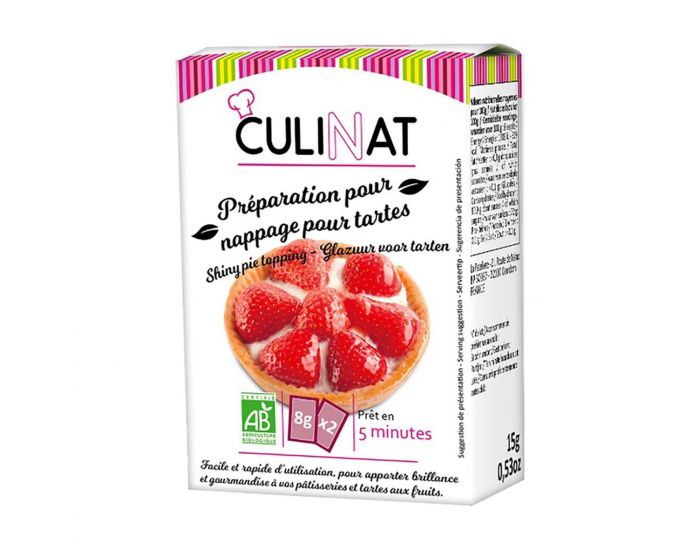 CULINAT Nappage Pour Tartes - 2x8g 