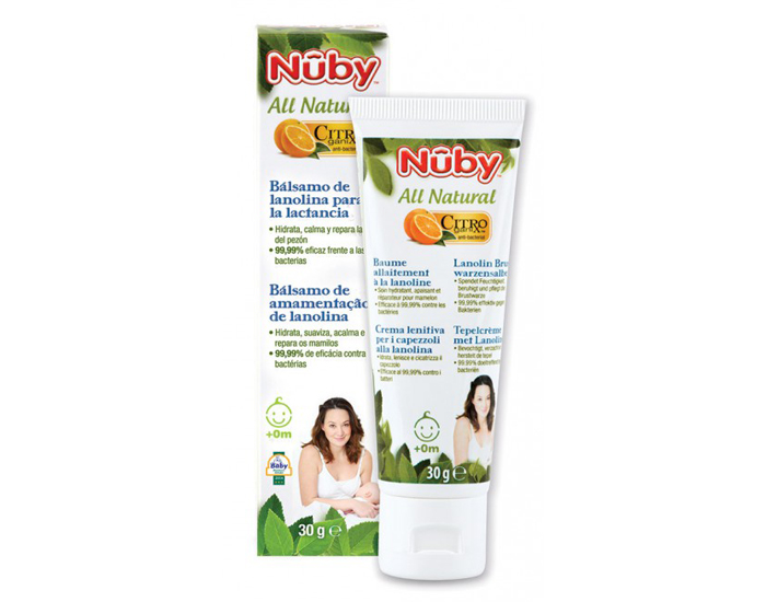 NUBY Baume Allaitement Lanoline Citroganix - 30 g